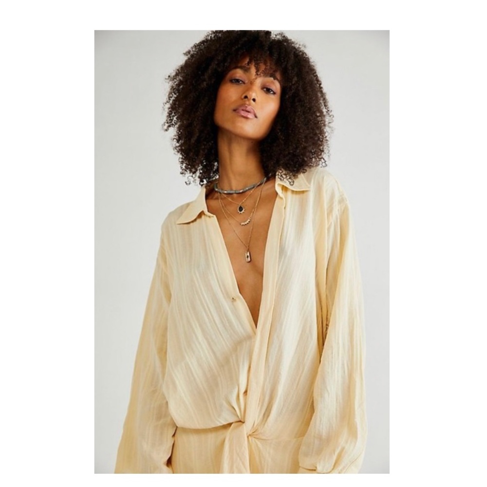 Free People
Cream Twist Tara Mini In Vanilla Cake Casual Dress